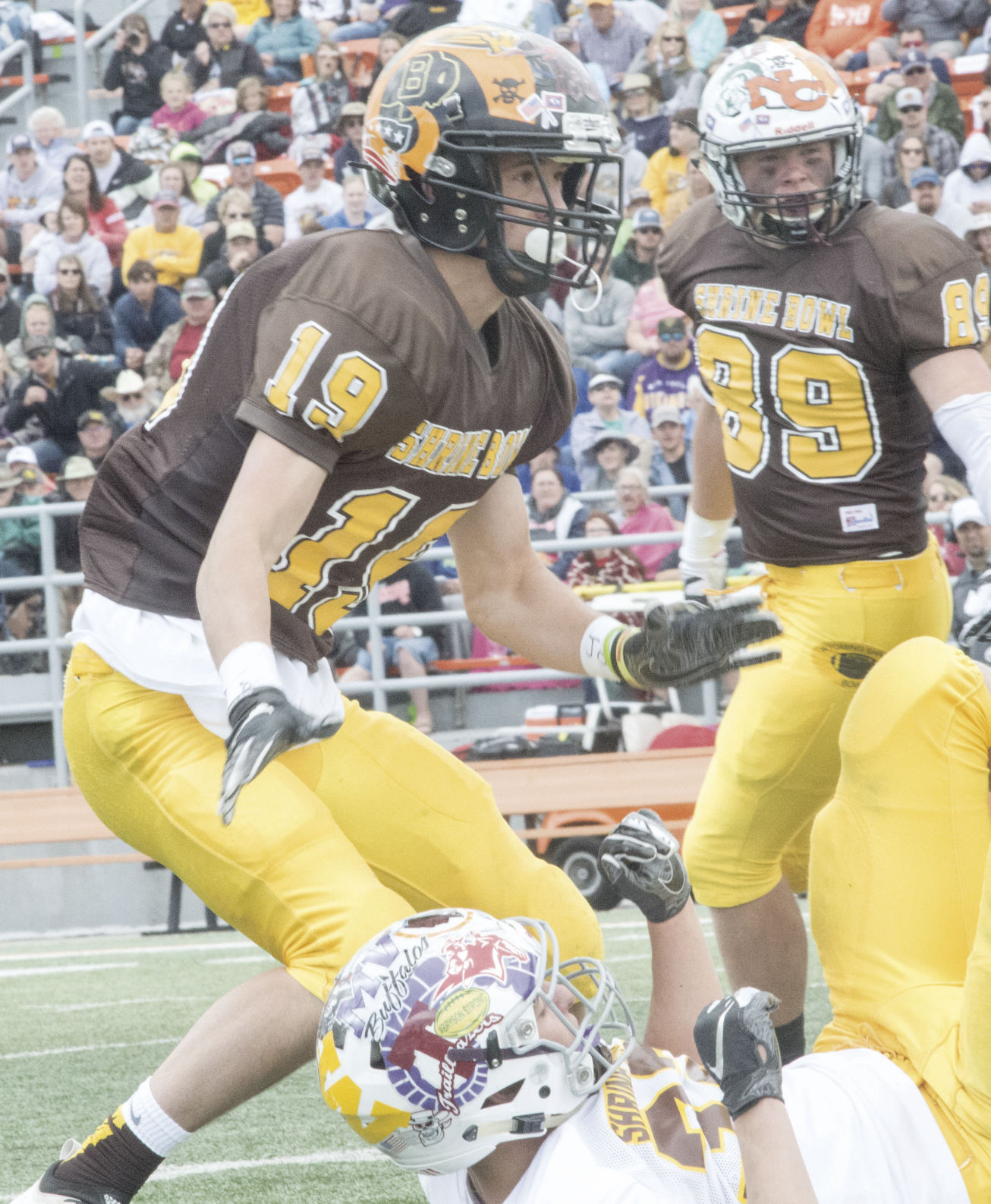 Shrine bowl victory 3